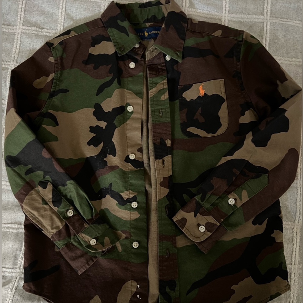 Polo by Ralph Lauren camouflage button down